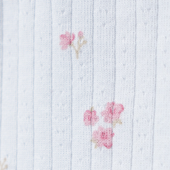 Baby Leggings mit Millefleur-Muster