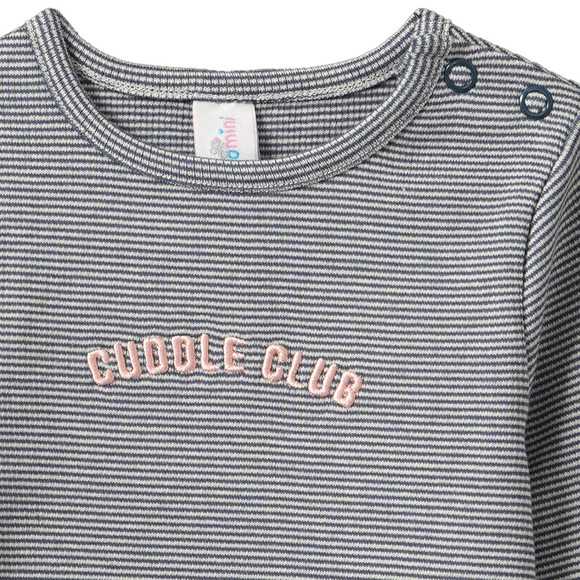 Baby Langarmshirt mit Stickerei