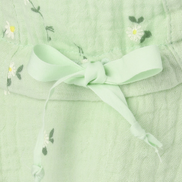 Baby Musselin-Mütze mit Blumen-Muster