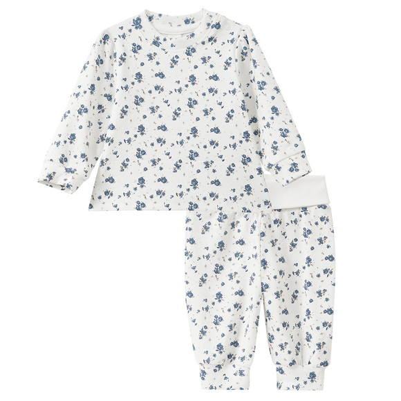 Newborn Set mit Blümchen-Print