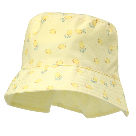 Baby Hut mit Zitronen-Print