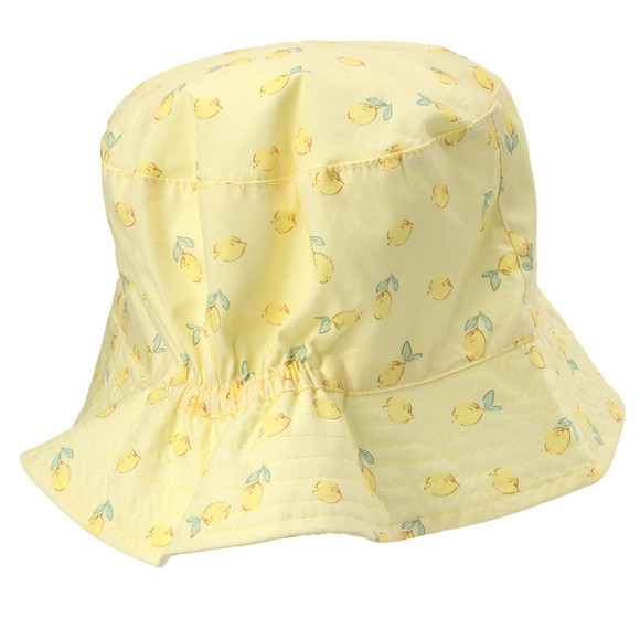 Baby Hut mit Zitronen-Print