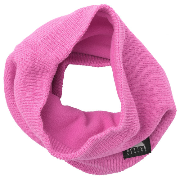 Baby Rundschal mit Fleece-Futter