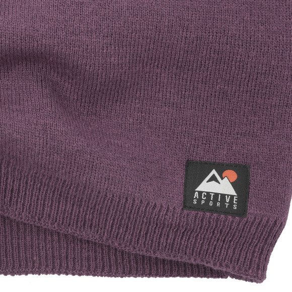Mädchen Rundschal mit Fleece-Futter