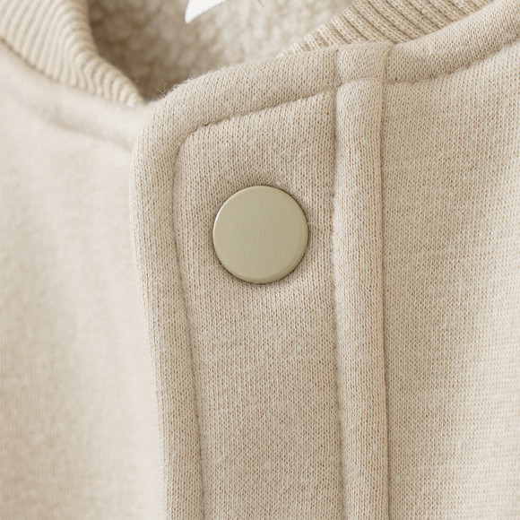 Jungen Sweatjacke im Colleg-Look