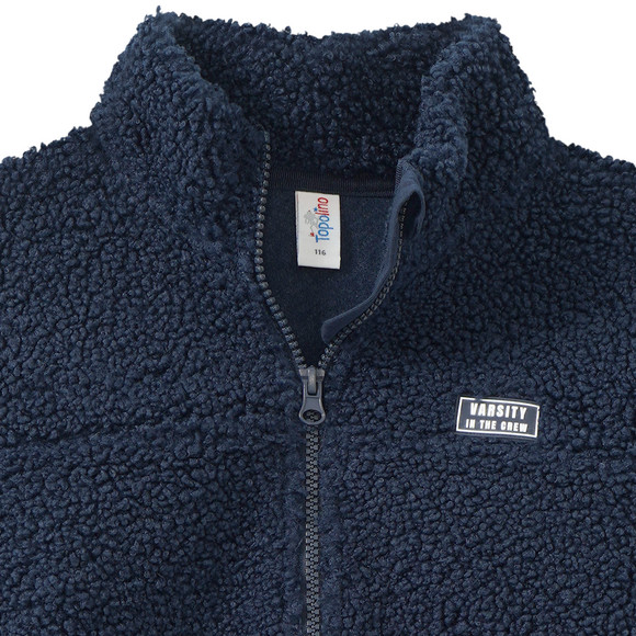 Jungen Teddyjacke mit Stehkragen