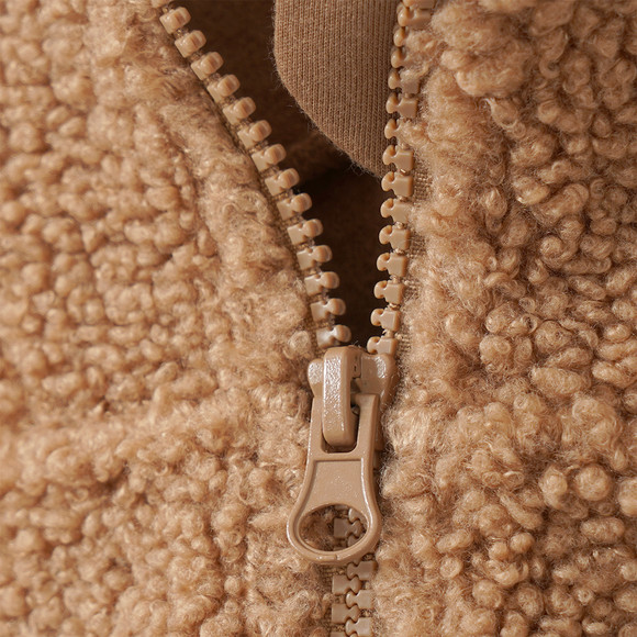 Jungen Teddyjacke mit Stehkragen