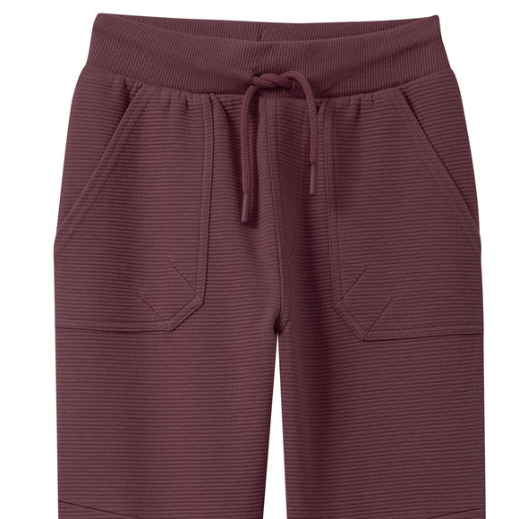 Joggingbroek met ribstructuur voor jongens