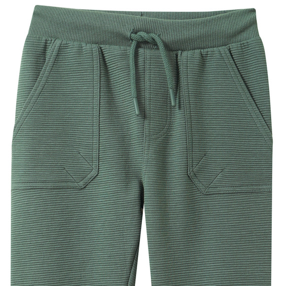 Joggingbroek met ribstructuur voor jongens