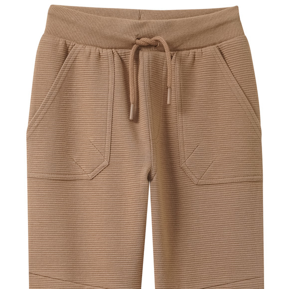 Joggingbroek met ribstructuur voor jongens