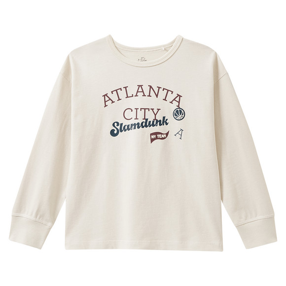 Jongensshirt met lange mouwen en print