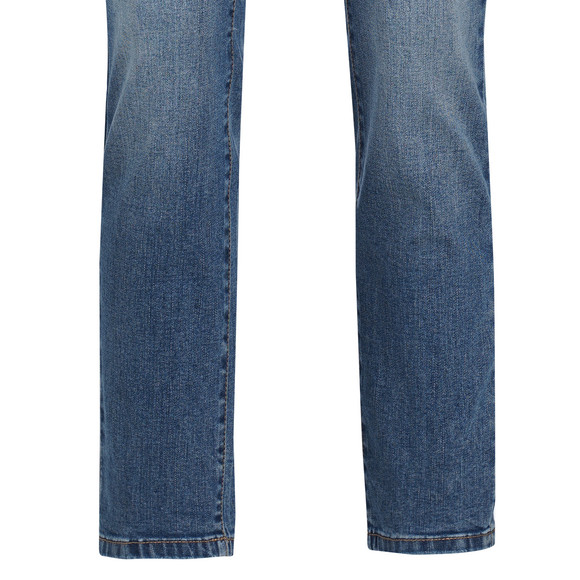 Damen Slim-Jeans mit zwei Knöpfen