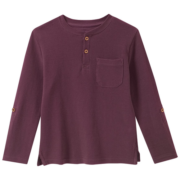 Jungen Langarmshirt aus Bio-Baumwolle