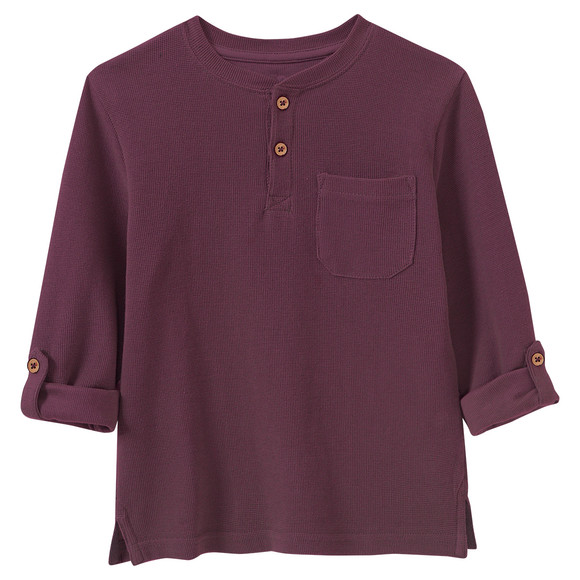 Jungen Langarmshirt aus Bio-Baumwolle