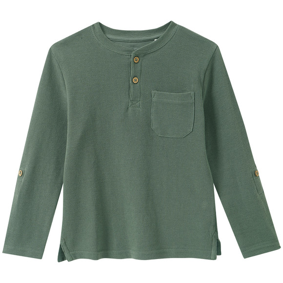 Jungen Langarmshirt aus Bio-Baumwolle