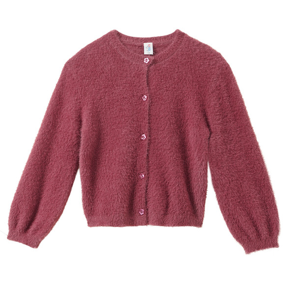 Mädchen Strickjacke aus Featheryarn