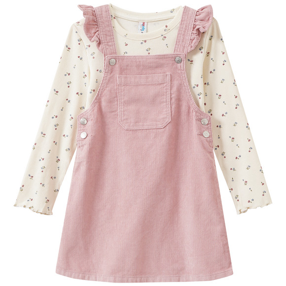 Mädchen Set mit Blumen-Muster