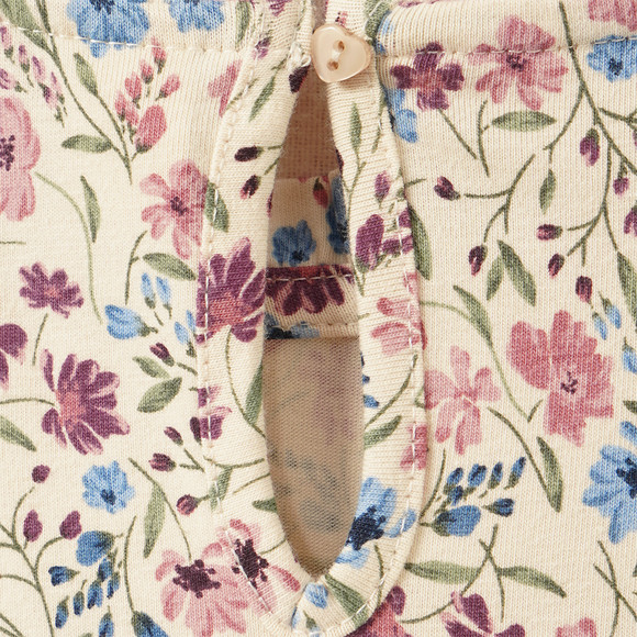 Mädchen Kleid mit Blumen-Allover