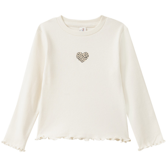 Mädchen Set aus Langarmshirt und Rock