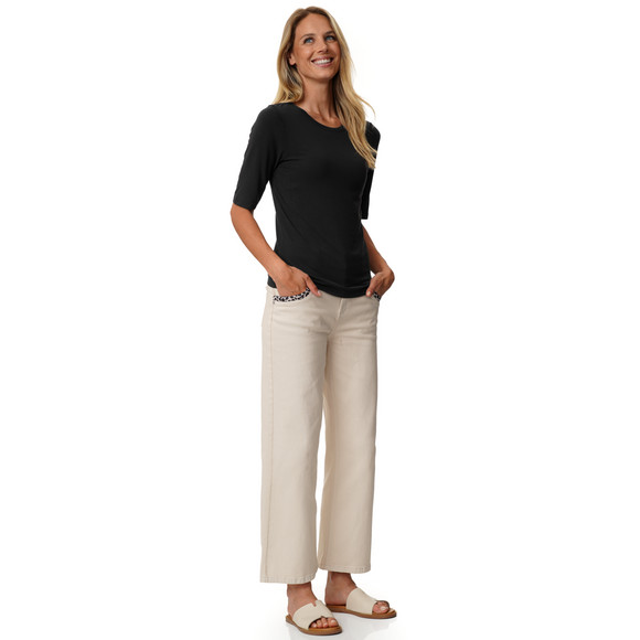 Damen T-Shirt aus Viskose-Mix