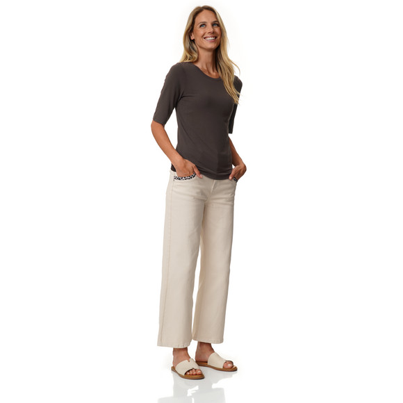 Damen T-Shirt aus Viskose-Mix
