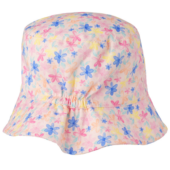 Mädchen Hut mit Blumen-Allover