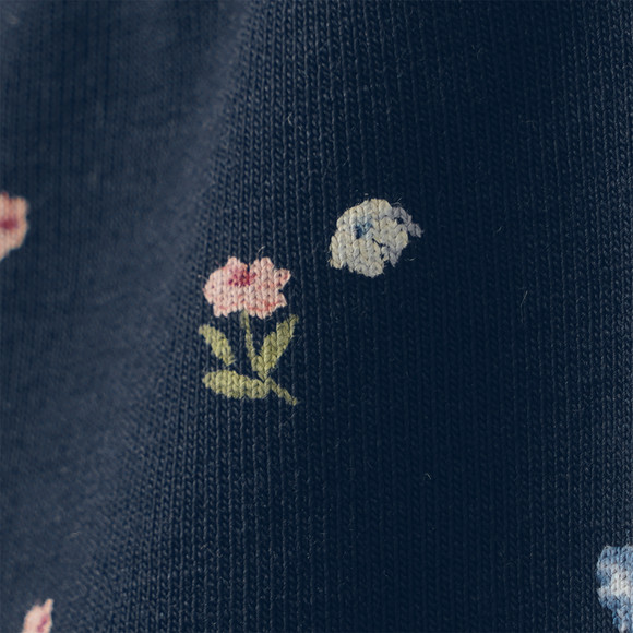 Mädchen Sweat-Leggings mit Blumen-Allover