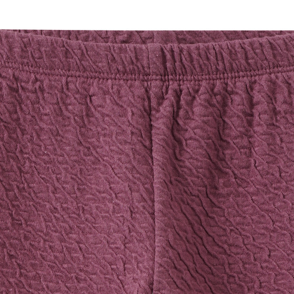 Mädchen Leggings aus strukturiertem Material