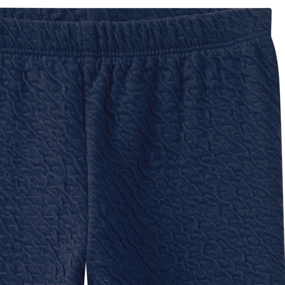 Mädchen Leggings aus strukturiertem Material