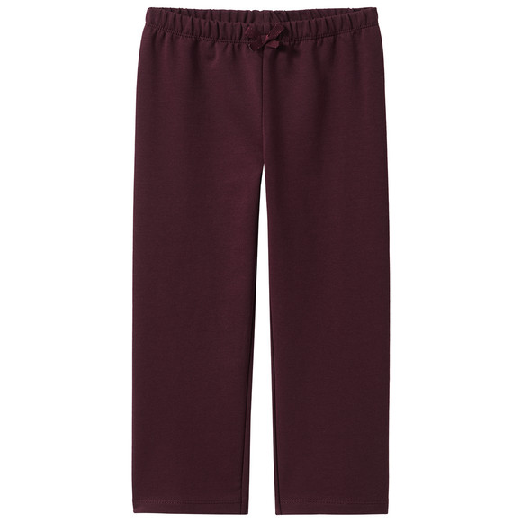 Mädchen Straight-Leggings unifarben