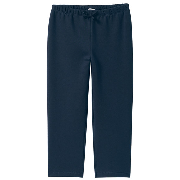 Mädchen Straight-Leggings unifarben