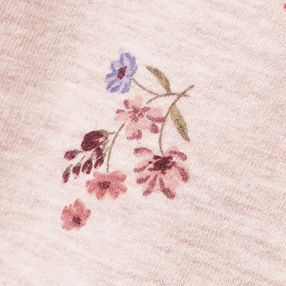 Mädchen Sweatleggings mit Blumen allover