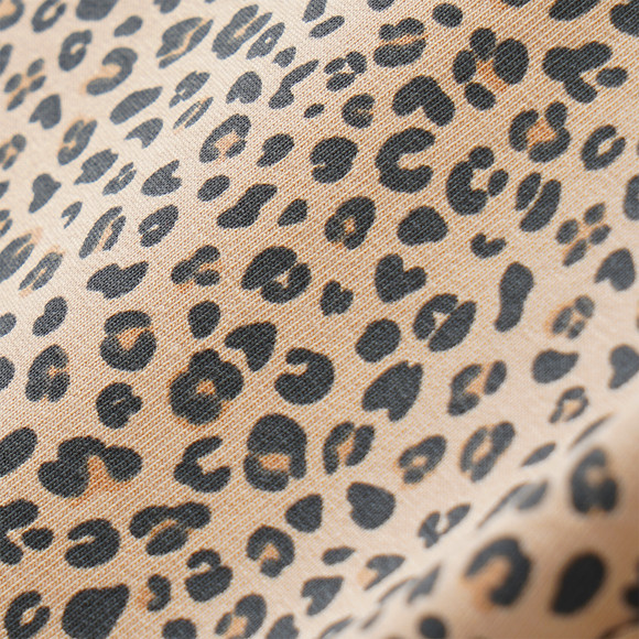 Mädchen Sweatleggings mit Leo-Muster
