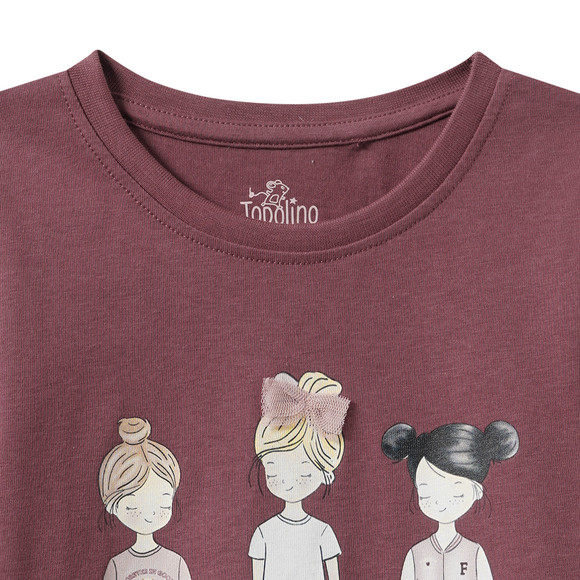 Mädchen Langarmshirt mit Print