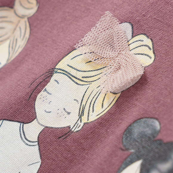 Mädchen Langarmshirt mit Print