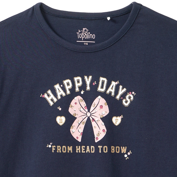 Mädchen Langarmshirt mit Print