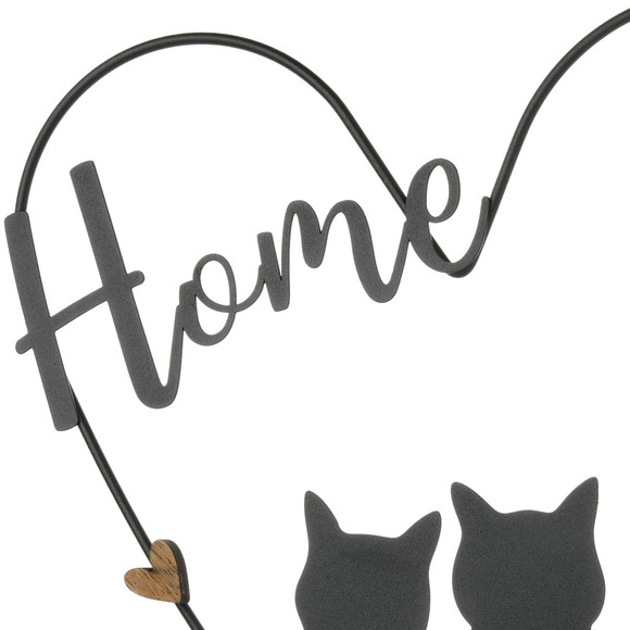 Dekoaufsteller mit Schriftzug