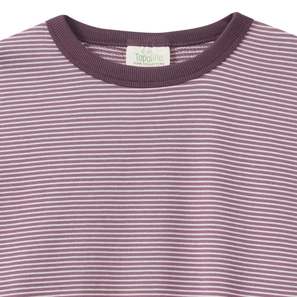 Mädchen Sweatshirt mit Streifen
