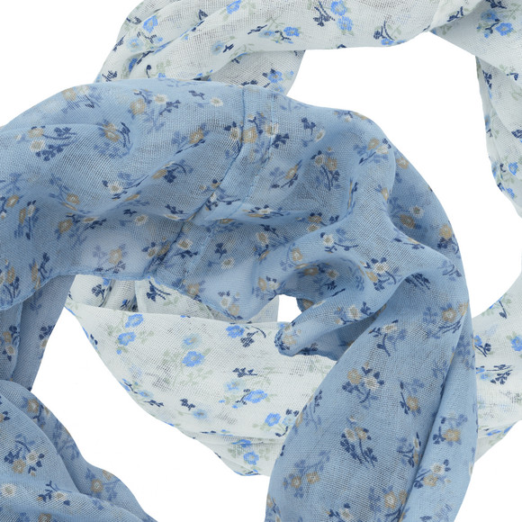 2 Mädchen Tücher mit Blumen-Muster