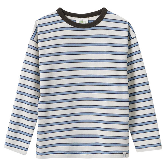 Jungen Langarmshirt mit Streifen
