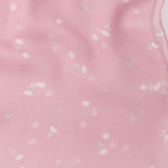 2 Mädchen Tücher mit Blumen-Muster