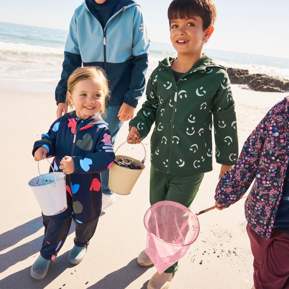 Jungen Softshelljacke mit Futter