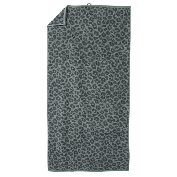 Duschtuch mit Leo-Allover