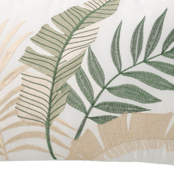 Kissen mit floralem Motiv