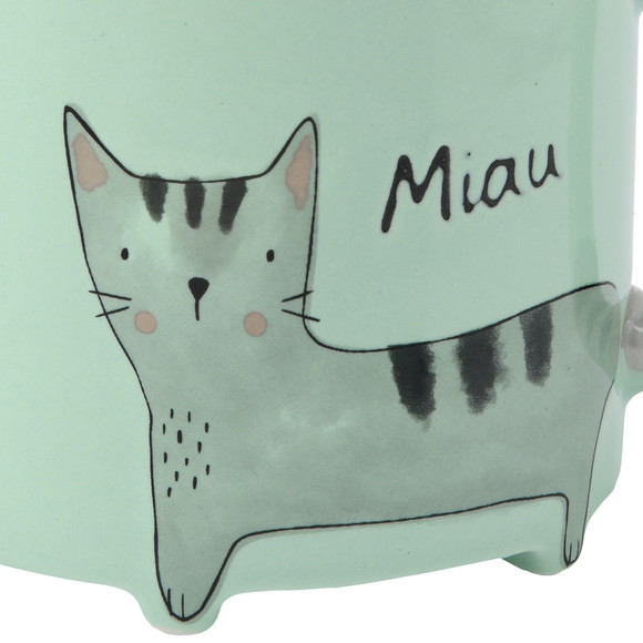 Tasse mit Katzen-Motiv