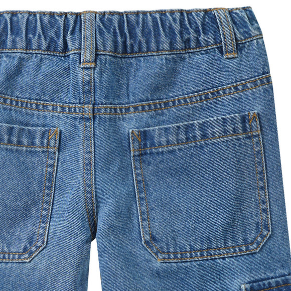Jungen Cargo-Jeans mit verstellbarem Bund
