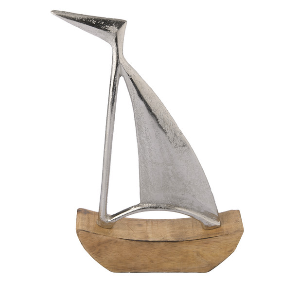 Dekoaufsteller in Boot-Form