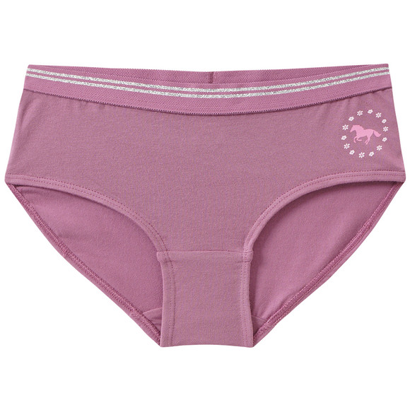 5 Mädchen Pantys mit Pferde-Motiven