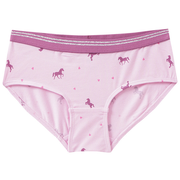 5 Mädchen Pantys mit Pferde-Motiven