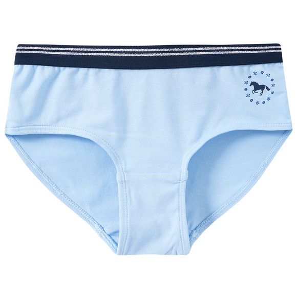 5 Mädchen Pantys mit Pferde-Motiven